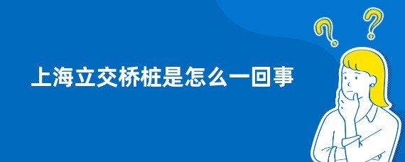 上海立交桥桩是怎么一回事