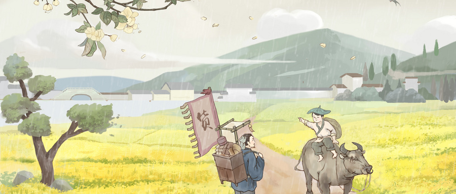 “清明时节雨纷纷”的出处与意思