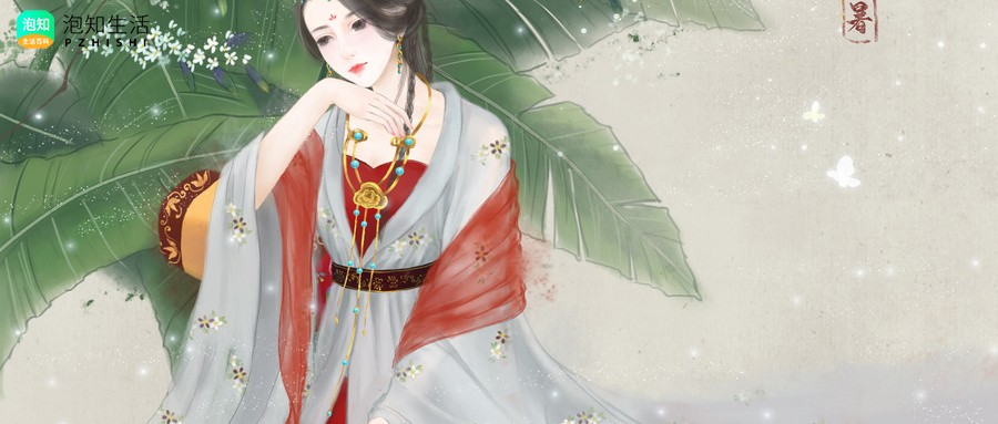 书法配旗袍好看还是汉服